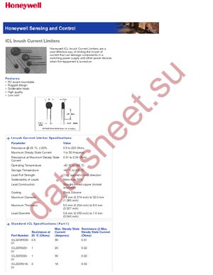 ICL1220002-01 datasheet  